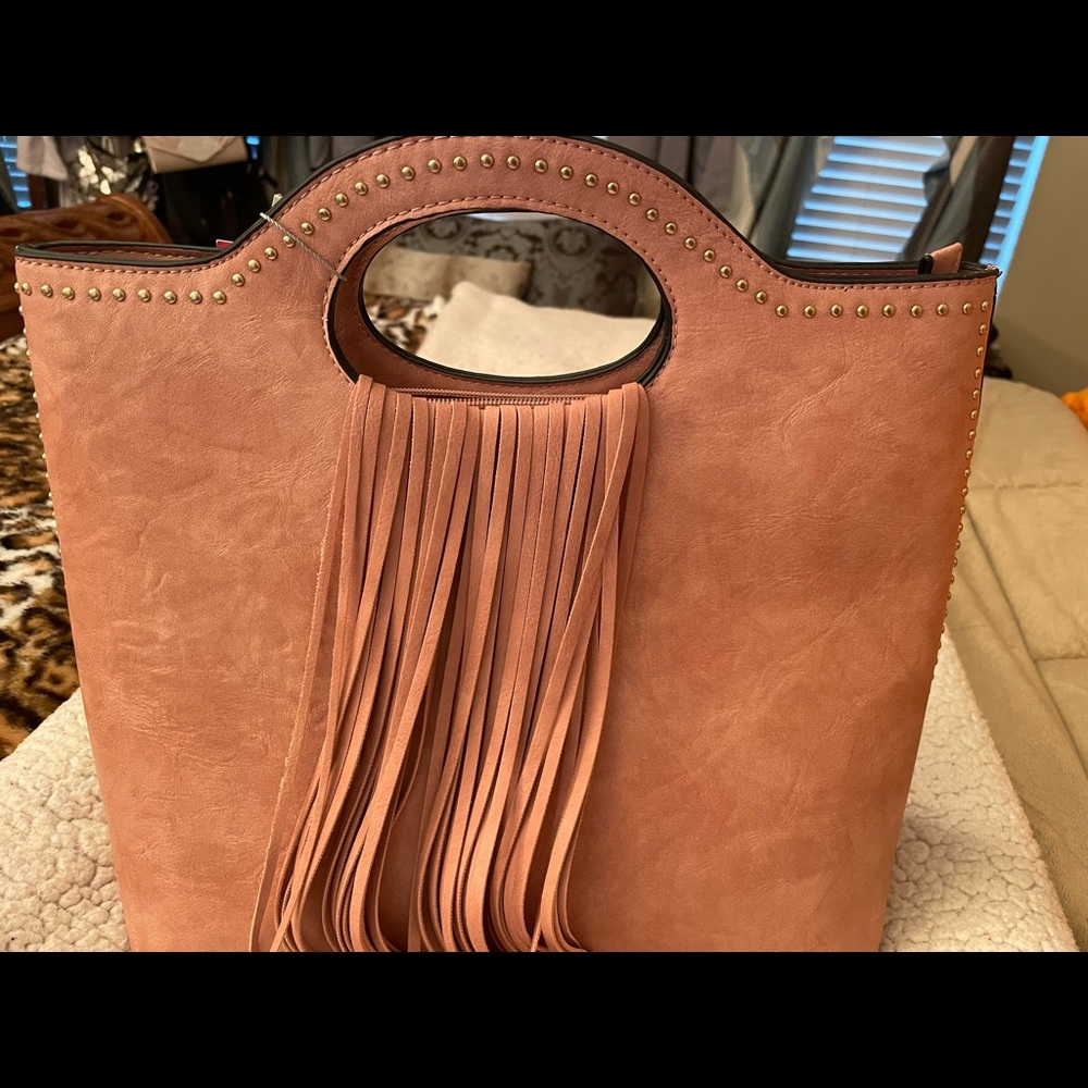 Women’s purse color rose pink never use